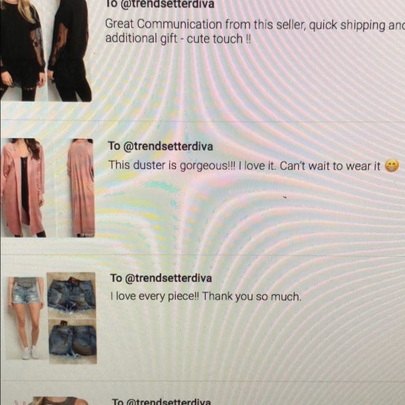 2 Sizes left! Faux suede Blush Duster Coat! - Picture 7 of 7